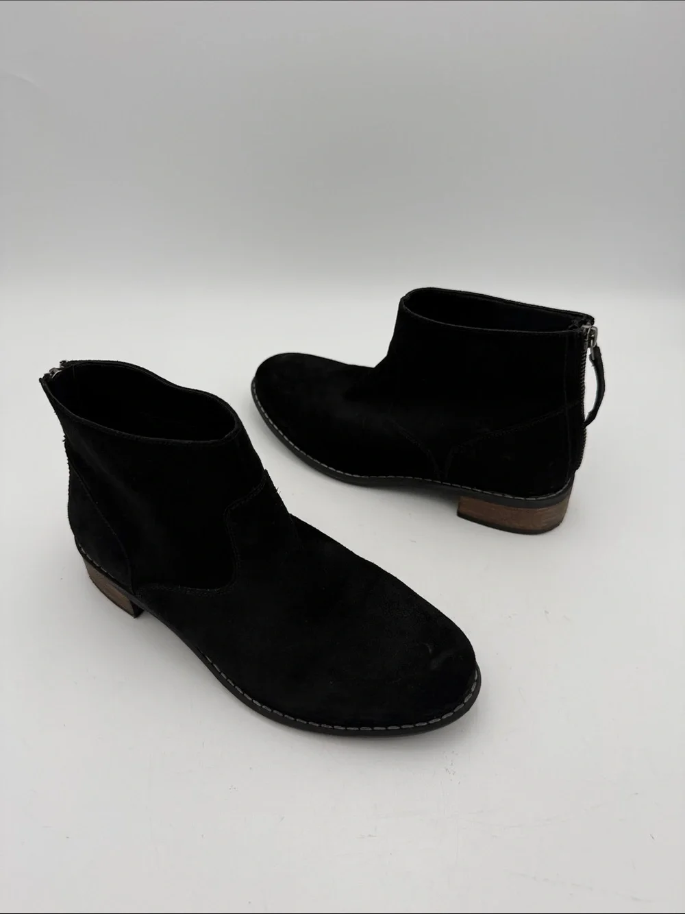 Skechers Black Interior Logo Slip-In Shoe women 8 casual retro office comfort